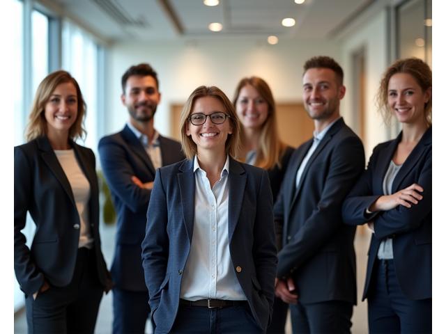 Company Mission Values Team Photo